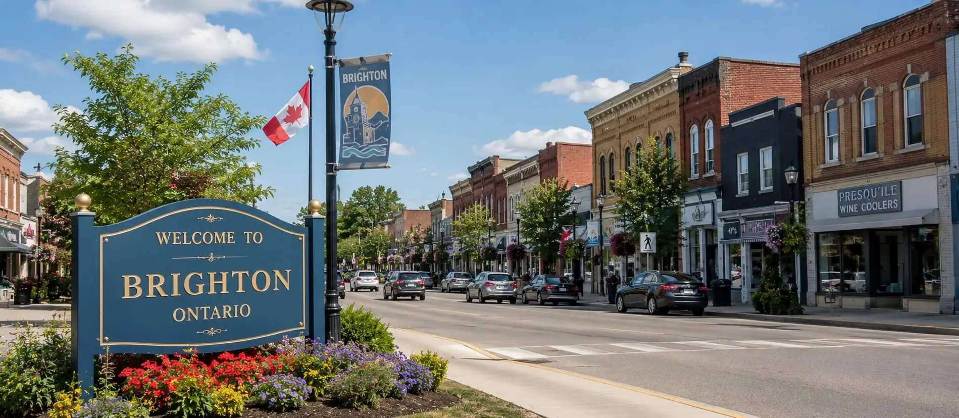 Brighton Ontario main street